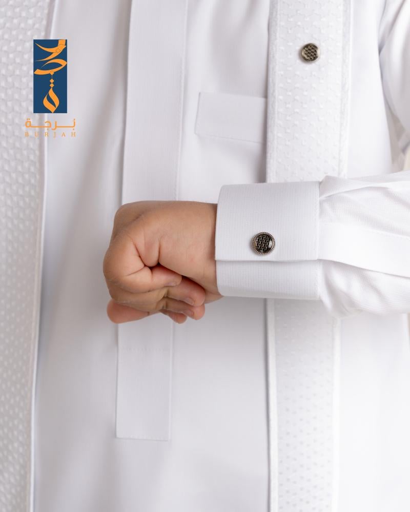 ثوب العراقة (ابيض) بدون سديري